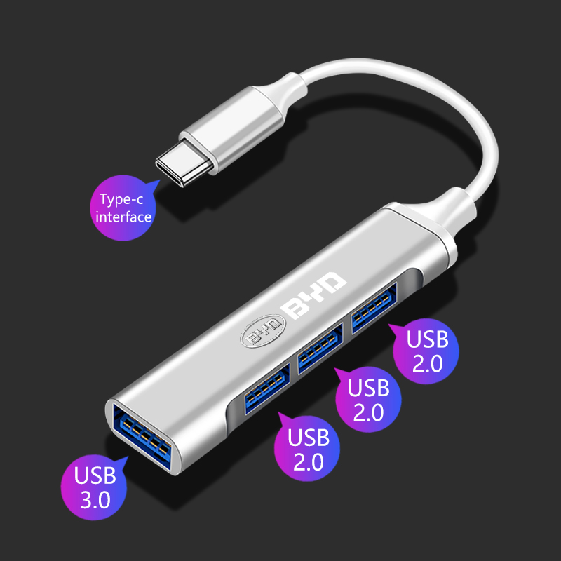 Usb C Hub - Adaptador Tipo-C para USB, Hub Distribuidor