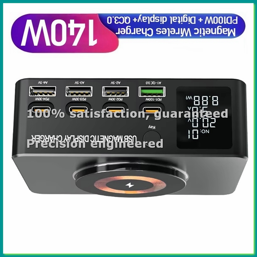 Laptop Charger - Carregador USB de 140W com 8