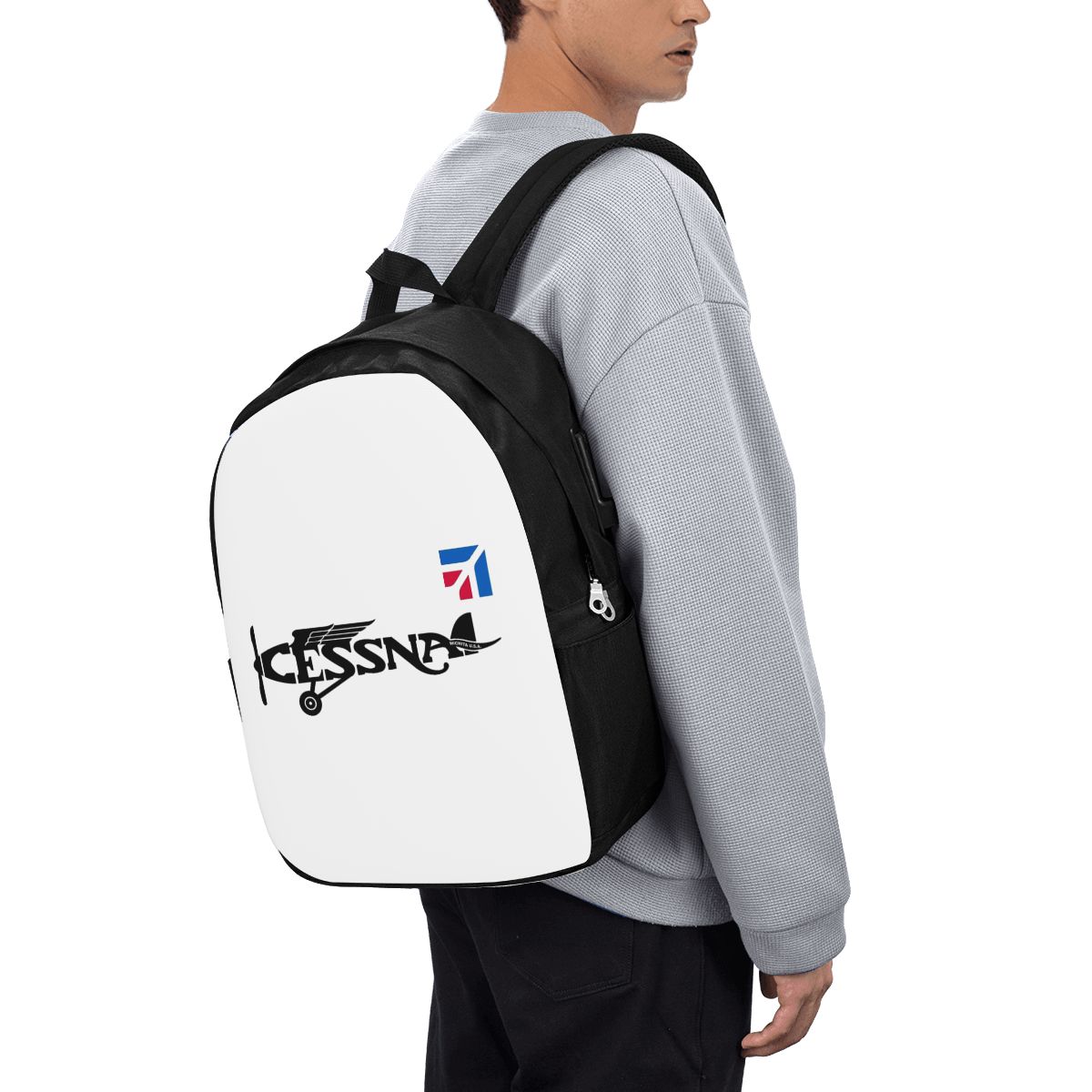 Mochila com logotipo Cessna, b - Laptop Bag avaliação e preço