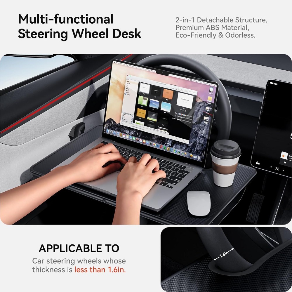 Para Tesla Model Y 3 YL, Mesa  - Laptop Stand avaliação e preço