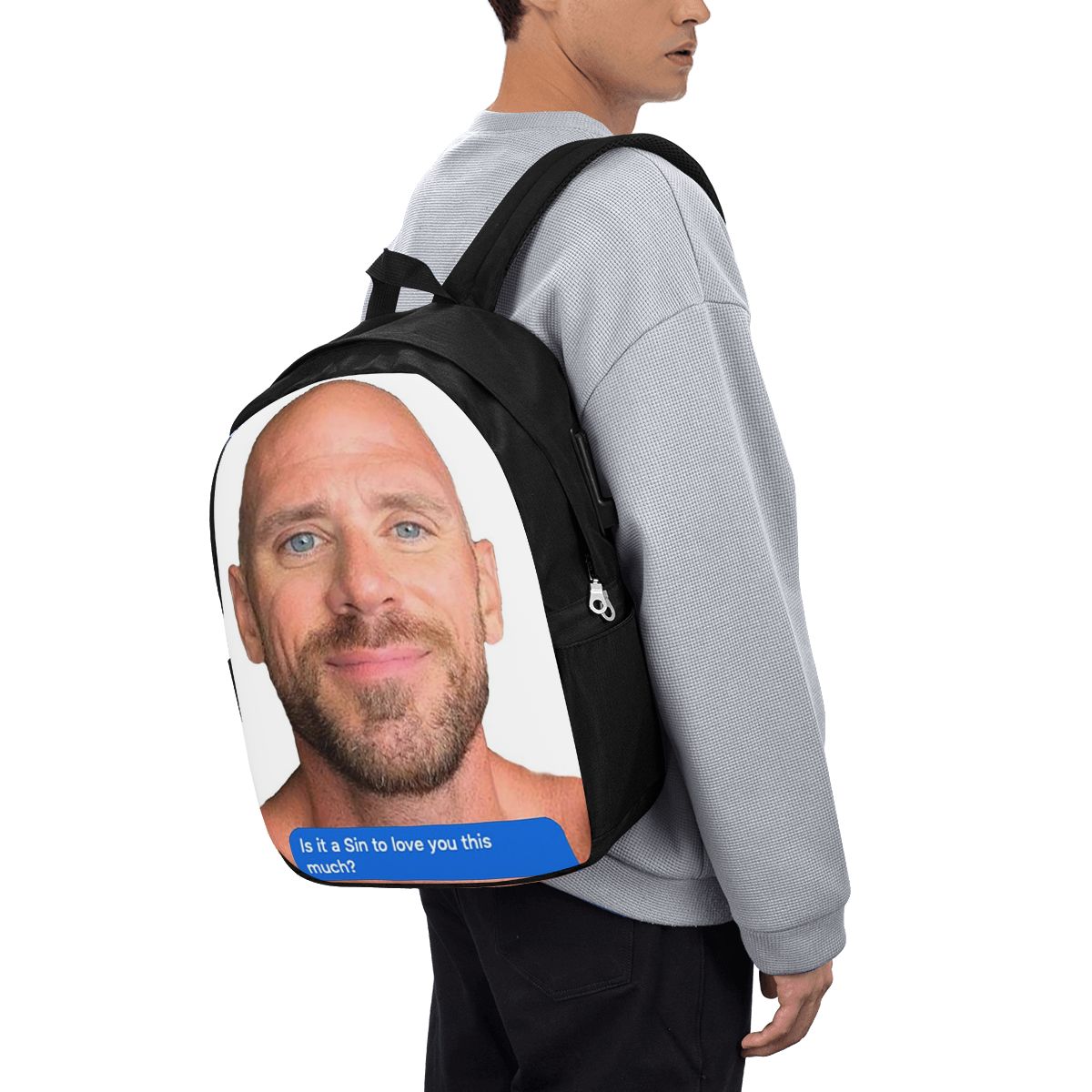 Mochila Johnny Sins Flirty Tex - Laptop Bag avaliação e preço