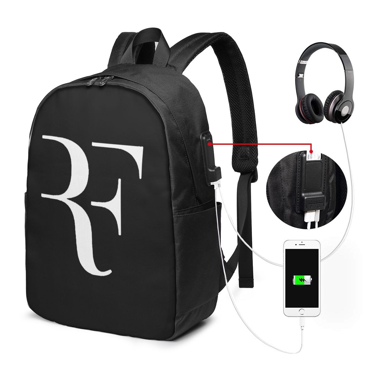 Mochila Roger Federer para via - Laptop Bag avaliação e preço