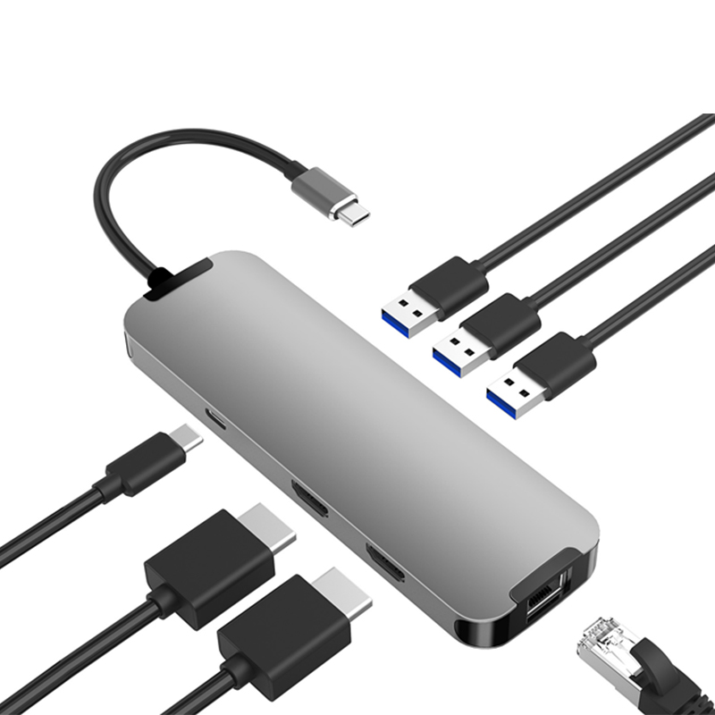 Hub Adaptador USB Tipo C Multi - Usb C Hub avaliação e preço