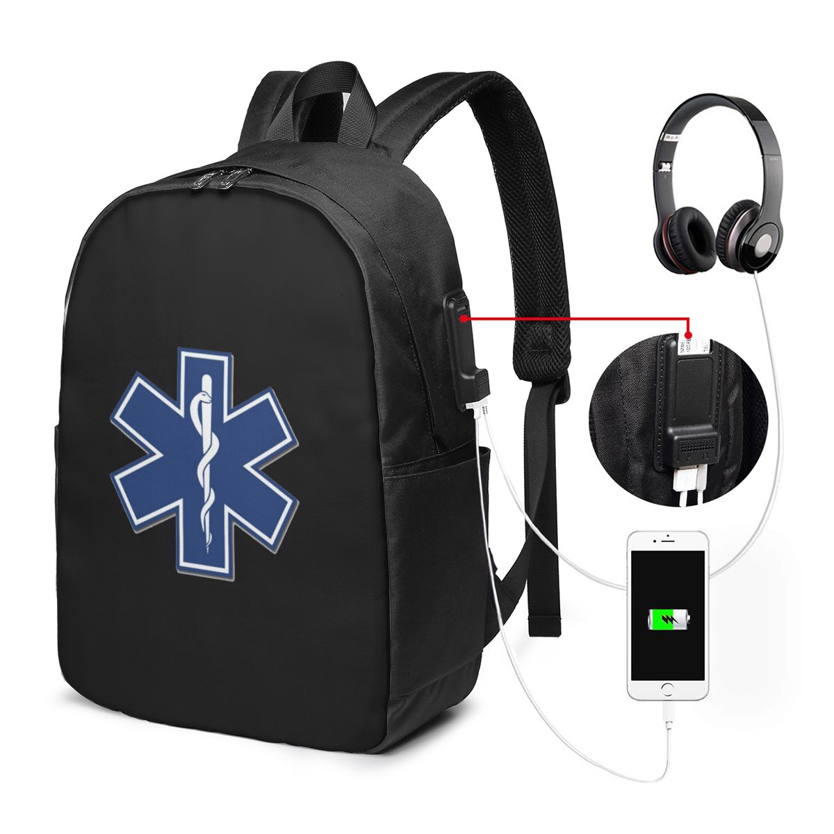 Mochila médica de emergência E - Laptop Bag avaliação e preço